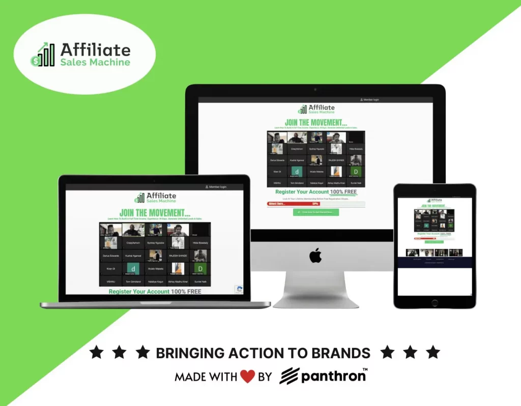 Affiliatesalesmachine.com portfolio